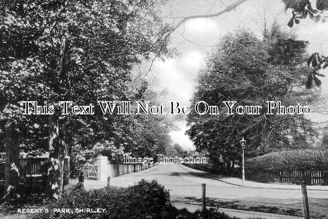 HA 3372 - Regents Park, Shirley, Hampshire c1905