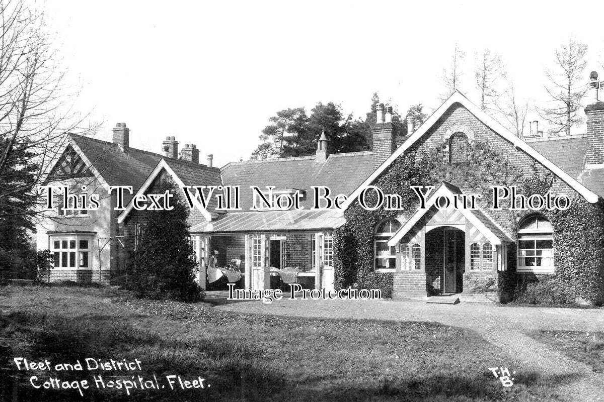 HA 3391 - Fleet & District Cottage Hospital, Fleet, Hampshire