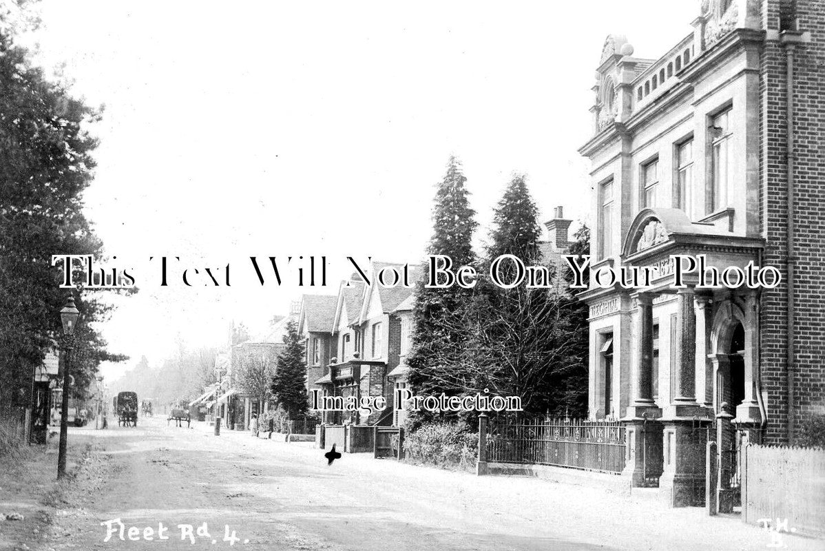HA 3397 - Fleet Road, Fleet, Hampshire c1906