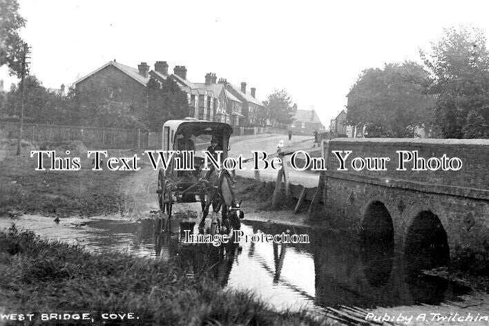 HA 3417 - West Bridge, Cove, Hampshire c1917