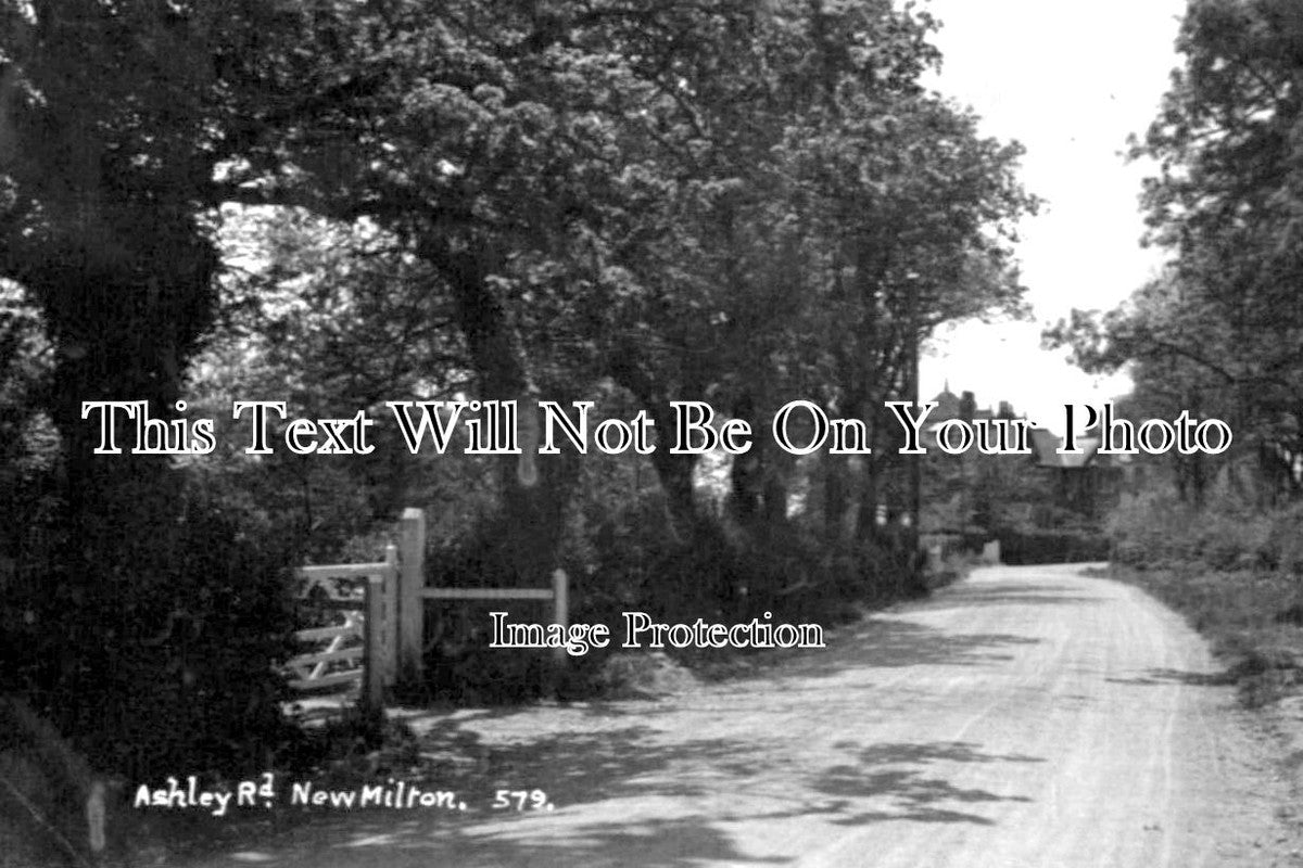 HA 3437 - Ashley Road, New Milton, Hampshire c1925