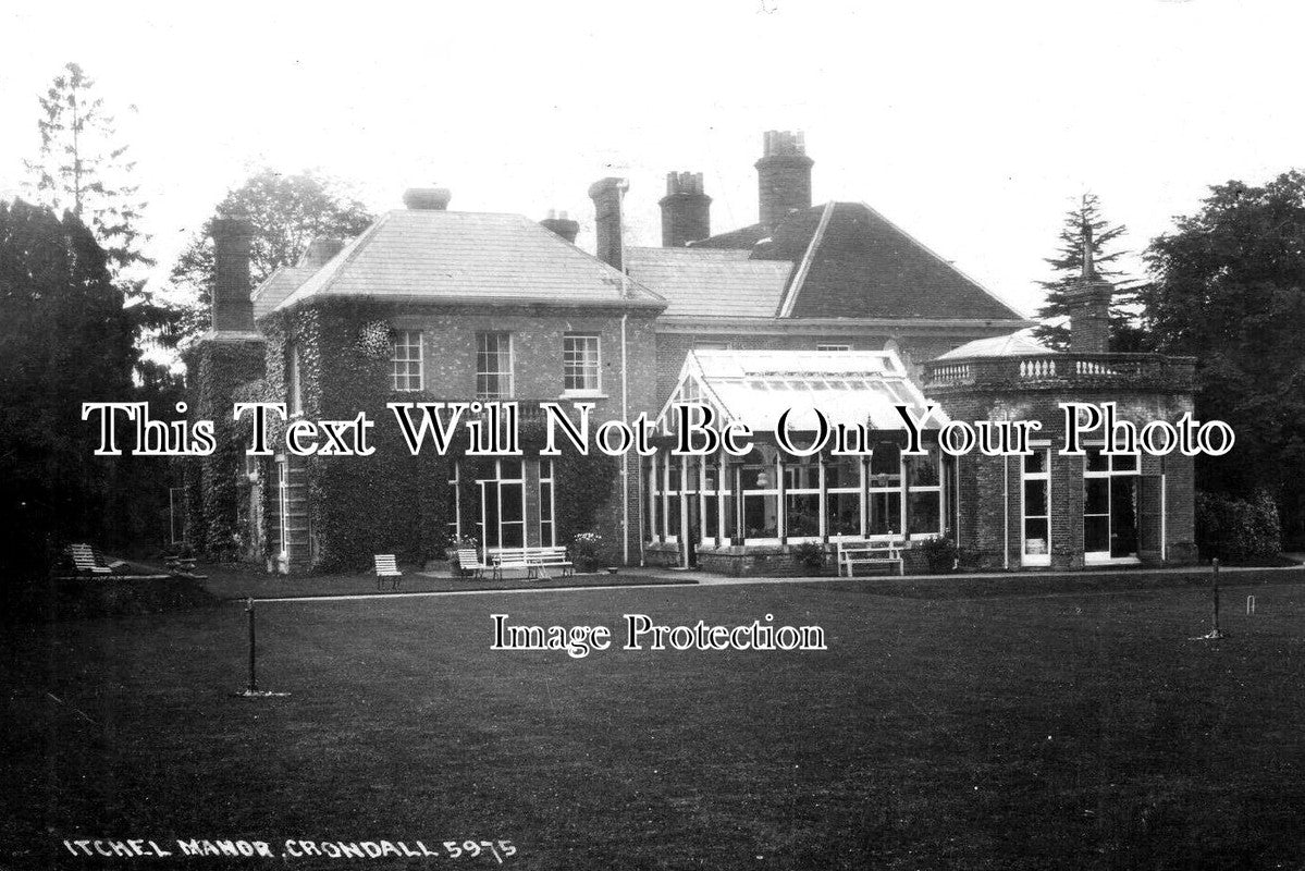 HA 3440 - Itchel Manor, Crondall, Hampshire c1909