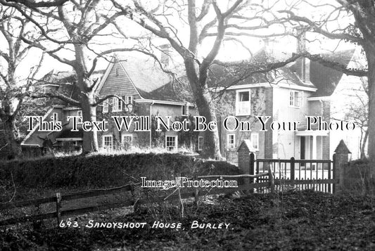 HA 3442 - Sandyshoot House, Burley, Hampshire