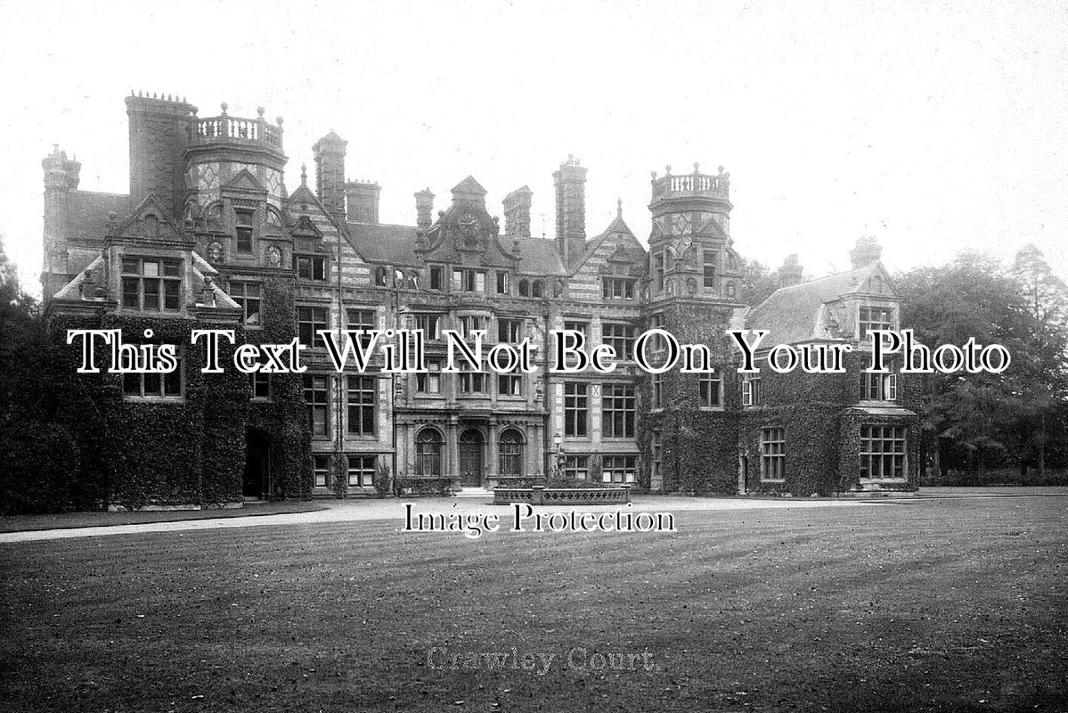 HA 3450 - Crawley Court, Crawley, Winchester, Hampshire c1922