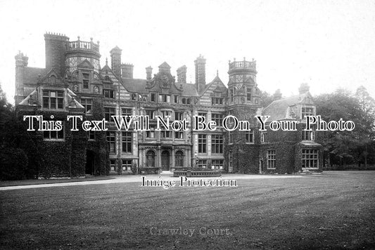 HA 3450 - Crawley Court, Crawley, Winchester, Hampshire c1922