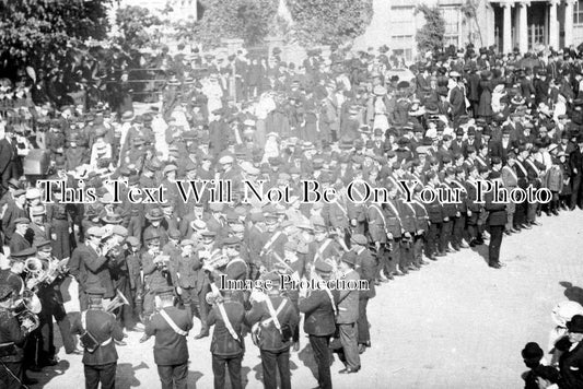 HA 3452 - The Church Lads Brigade, Ringwood, Hampshire c1911