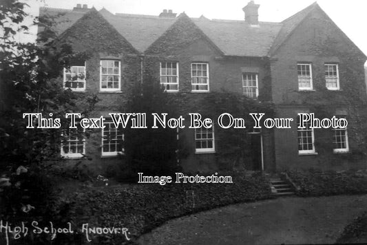 HA 3472 - High School, Andover, Hampshire
