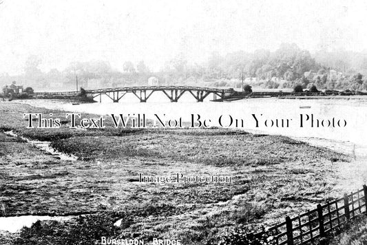 HA 3478 - Bursledon Bridge, River Hamble, Hampshire