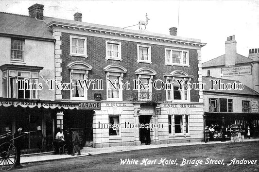 HA 3491 - White Hart Hotel, Bridge Street, Andover, Hampshire c1936