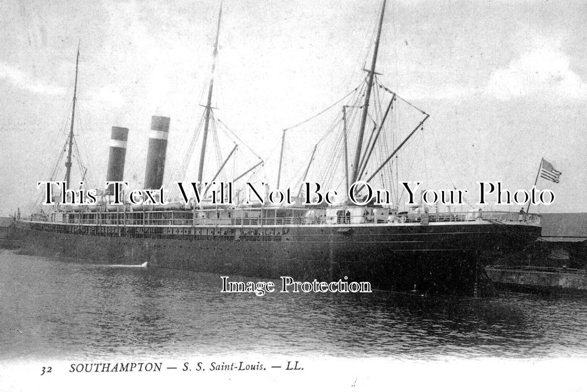 HA 3495 - SS Saint Louis, Southampton, Hampshire