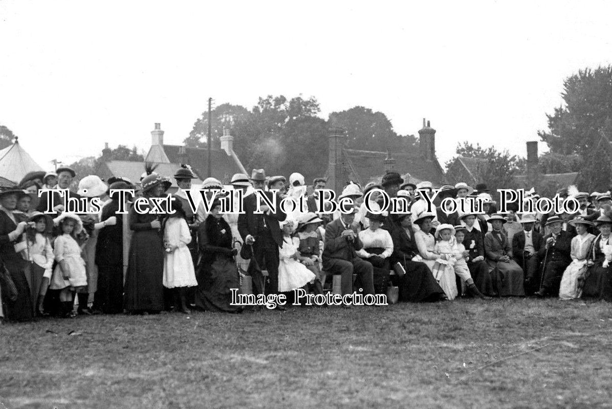 HA 3519 - Ringwood Crowd, Hampshire c1914