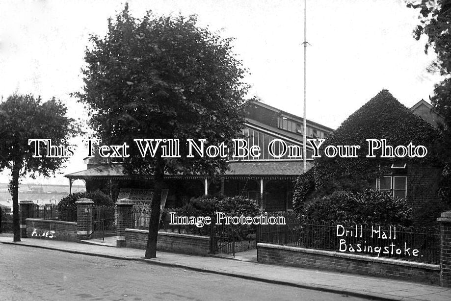 HA 3521 - Drill Hall, Basingstoke, Hampshire c1910