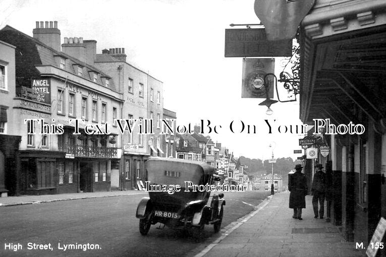 HA 3522 - High Street, Lymington, Hampshire c1933