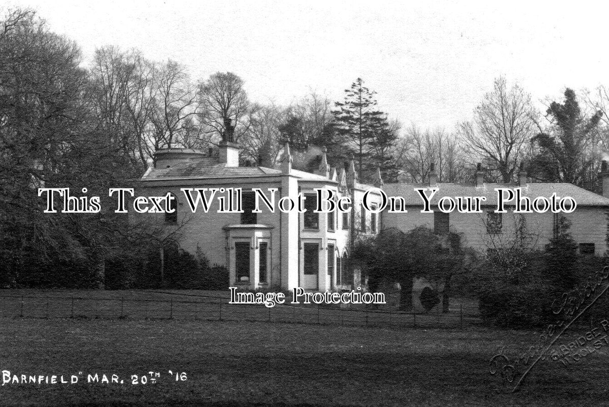 HA 3542 - Barnfield House, Hampshire c1916