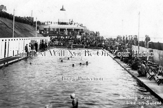 HA 358 - Bathing Pool, Lee On The Solent, Hampshire