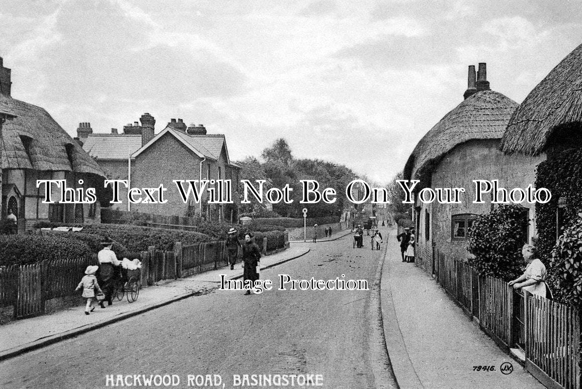 HA 3589 - Hackwood Road, Basingstoke, Hampshire c1910