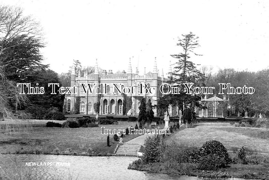HA 3600 - Newlands Manor, Milford On Sea, Hampshire c1904