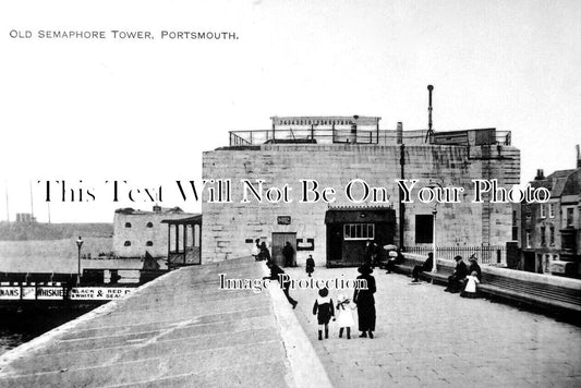 HA 3606 - Old Semaphore Tower, Portsmouth, Hampshire c1915