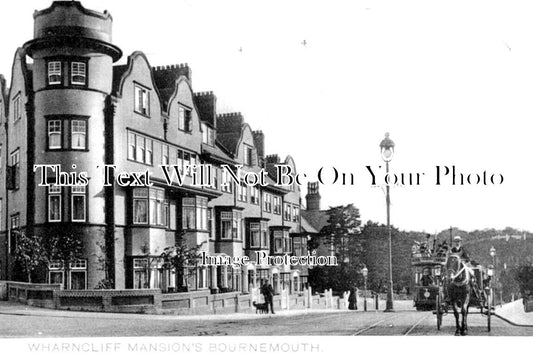 HA 3684 - Wharncliff Mansions, Bournemouth, Hampshire c1905