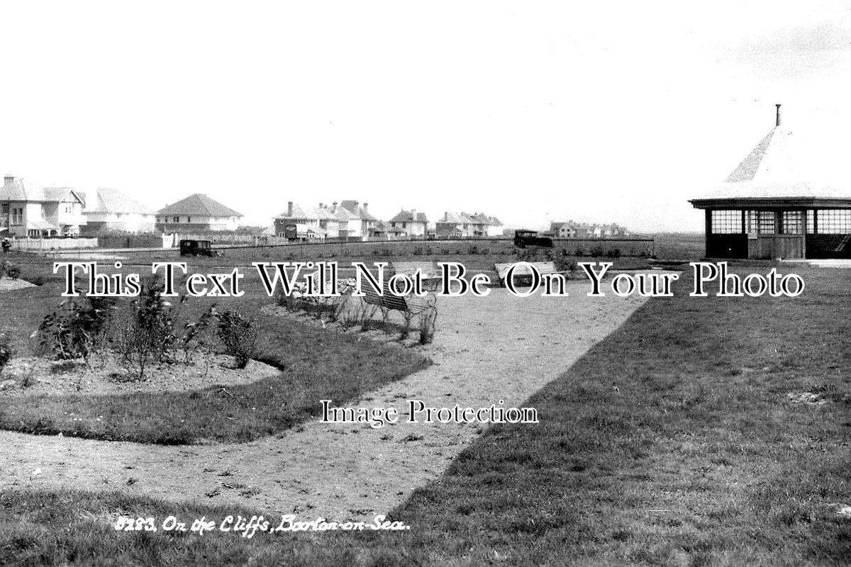 HA 3685 - On The Cliffs, Barton On Sea, Hampshire c1935