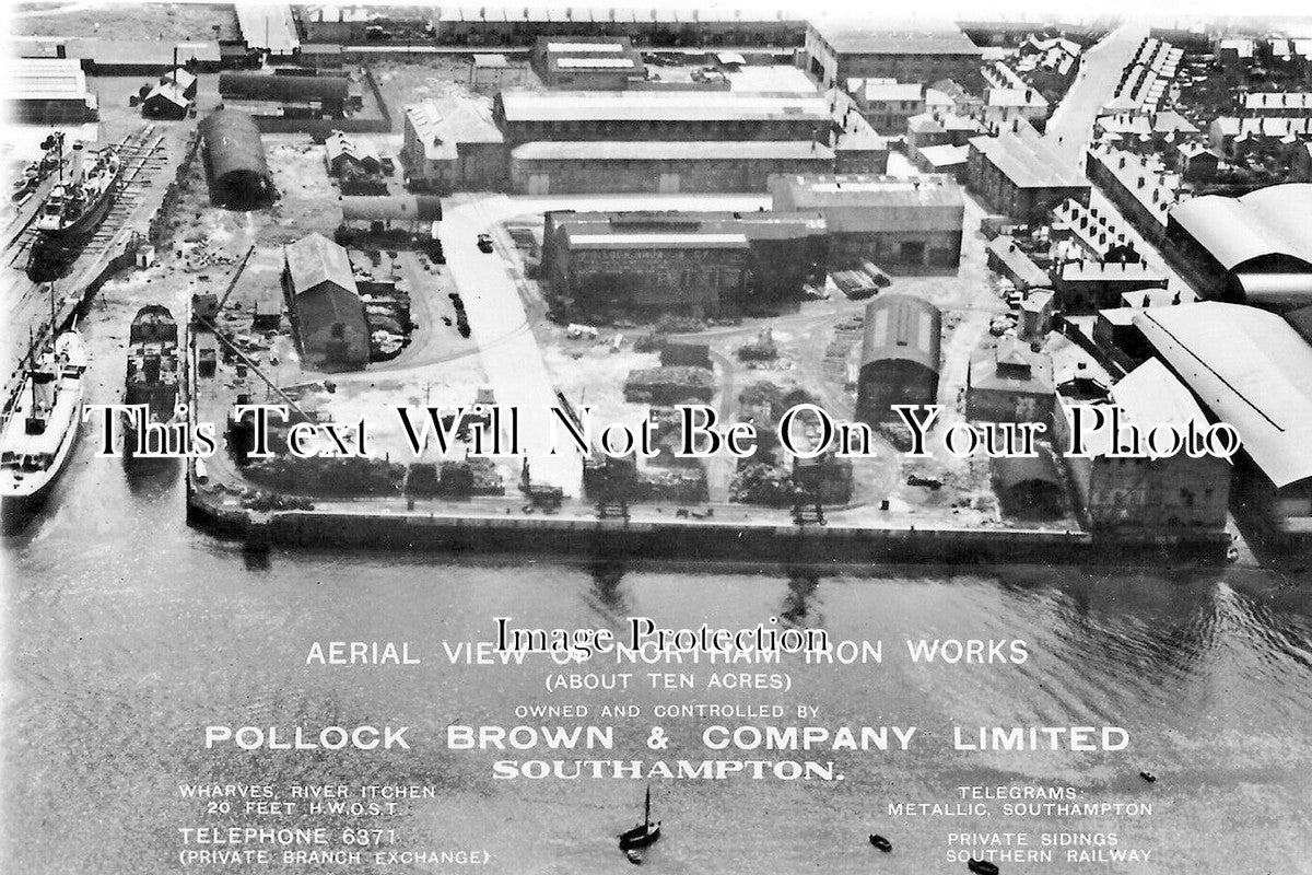 HA 3686 - Pollock Brown & Company Ltd, Southampton, Hampshire
