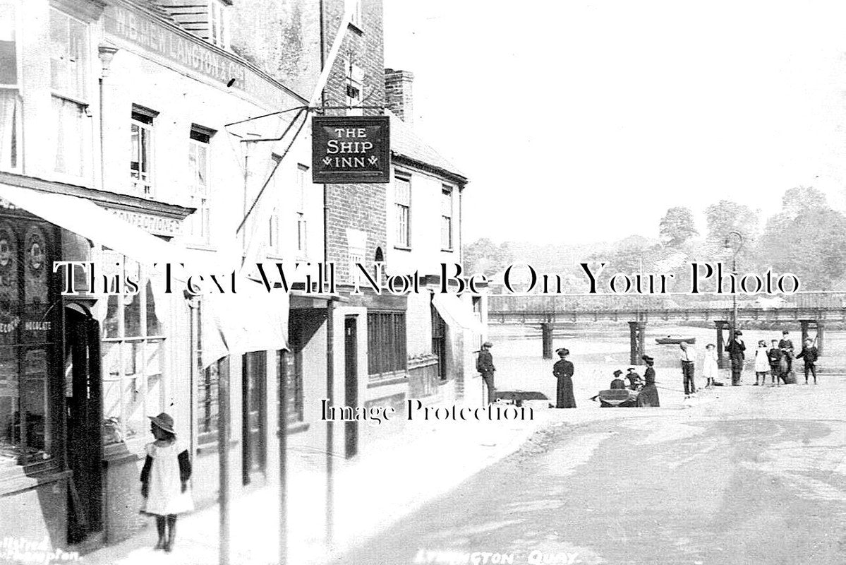 HA 3693 - The Ship Inn Pub, Lymington Quay, Hampshire