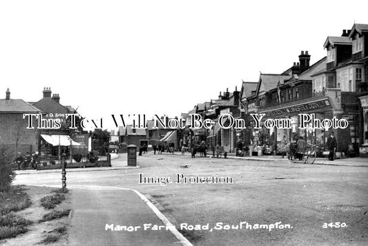 HA 3697 - Manor Farm Road, Southampton, Hampshire c1915