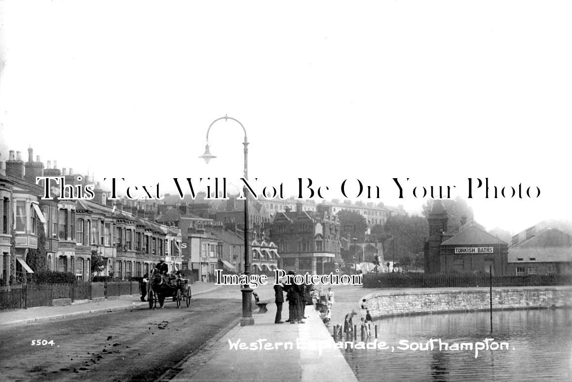 HA 3699 - Western Esplanade, Southampton, Hampshire c1910