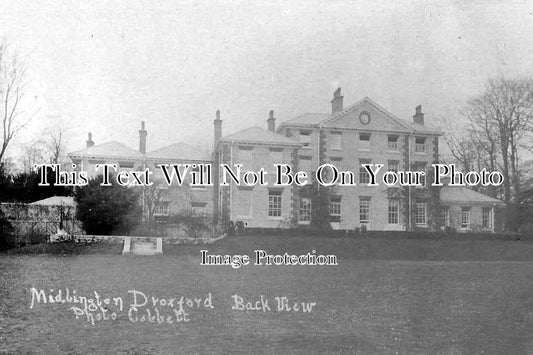 HA 370 - Back View Of Midlington Country House,  Droxford, Hampshire