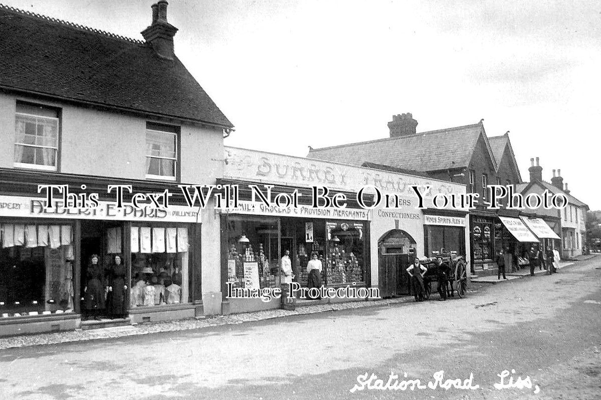 HA 3707 - Station Road, Liss, Hampshire c1910