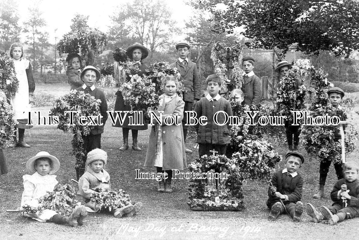 HA 3716 - May Day At Basing, Basingstoke, Hampshire 1914