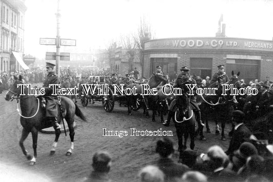 HA 3724 - Military Funeral, Southampton & Portsmouth, Hampshire