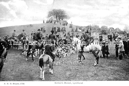 HA 3726 - Boltons Bench, Lyndhurst, Hampshire 1910