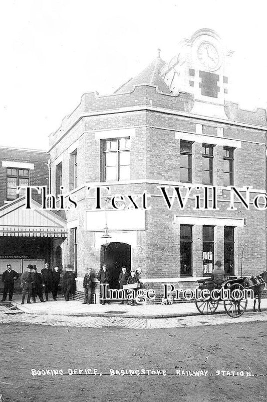 HA 3729 - Booking Office, Basingstoke Railway Station, Hampshire