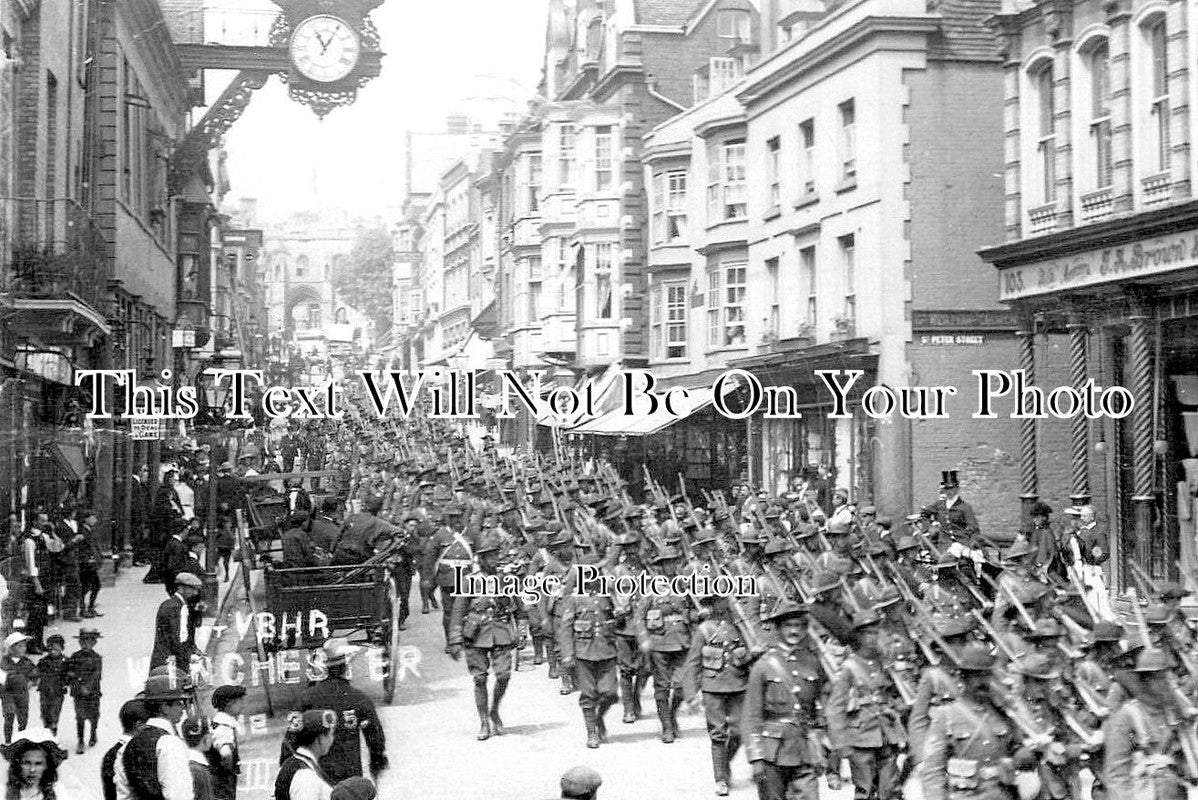 HA 3731 - 1st Voluntary Battalion, Winchester, Hampshire 1905