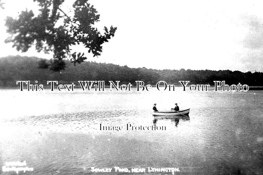 HA 3752 - Sowley Pond Near Lymington, Hampshire c1909