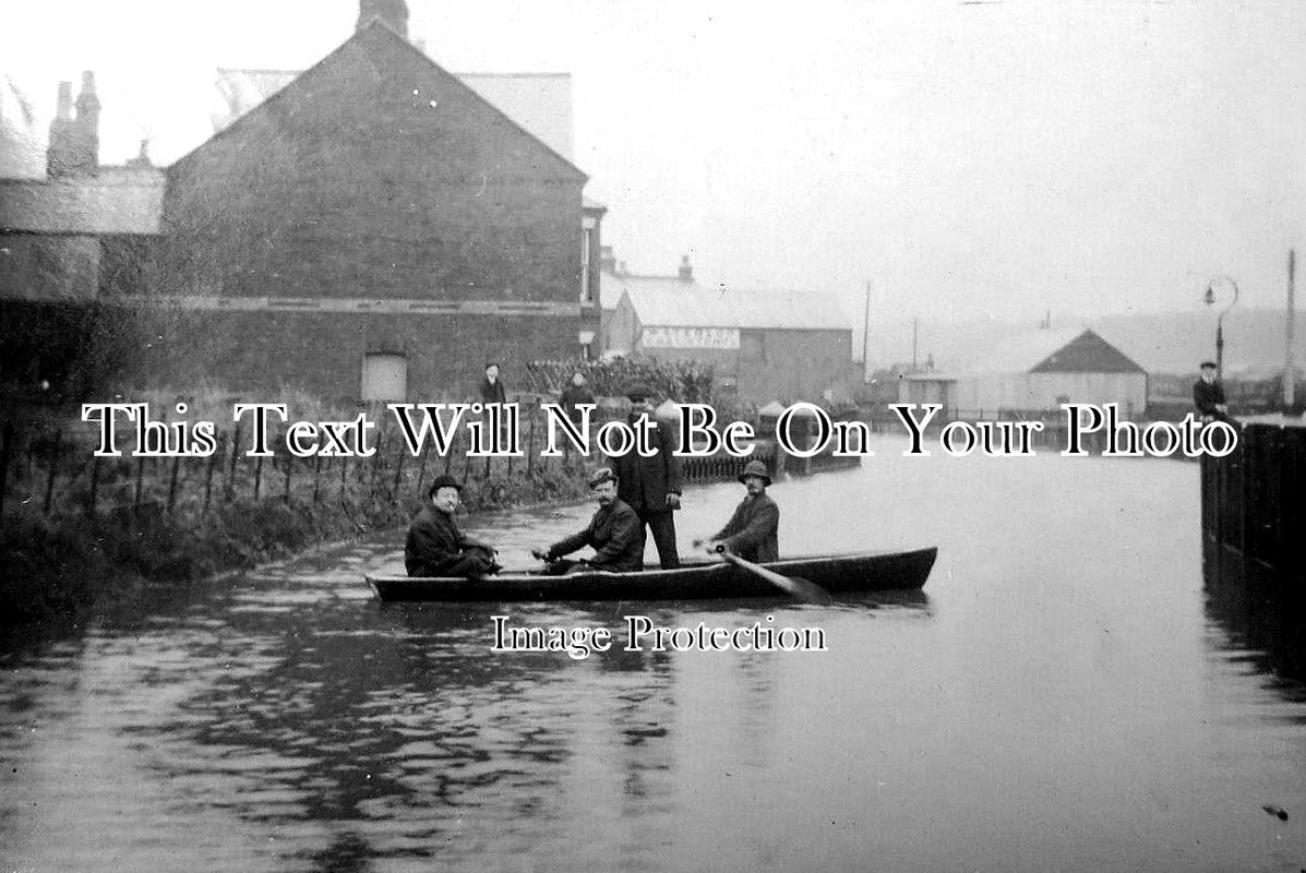 HA 3770 - Flood At Lymington, Hampshire 1909