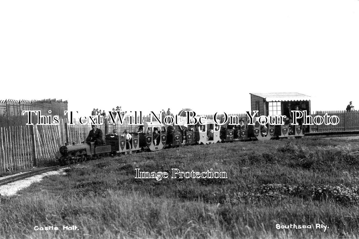 HA 3784 - Southsea Miniature Railway, Castle Halt, Hampshire