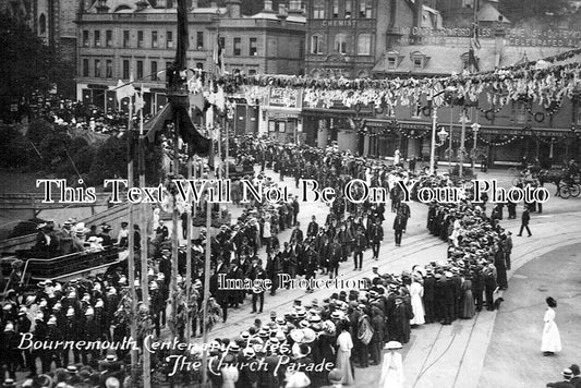 HA 3828 - Bournemouth Centenary Fetes, The Church Parade, Hampshire