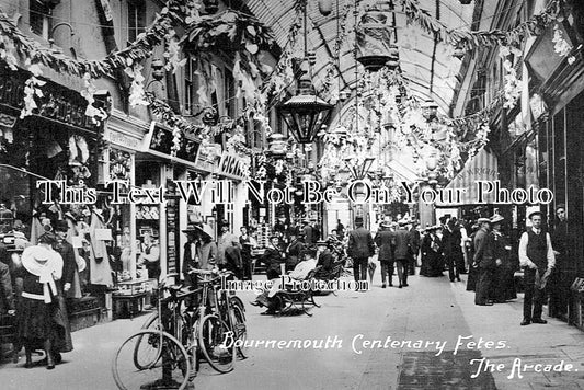 HA 3832 - Bournemouth Centenary Fetes, The Arcade, Hampshire