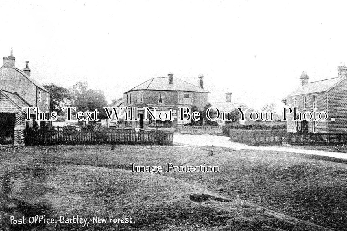 HA 3852 - Post Office, Bartley, New Forest, Hampshire c1908