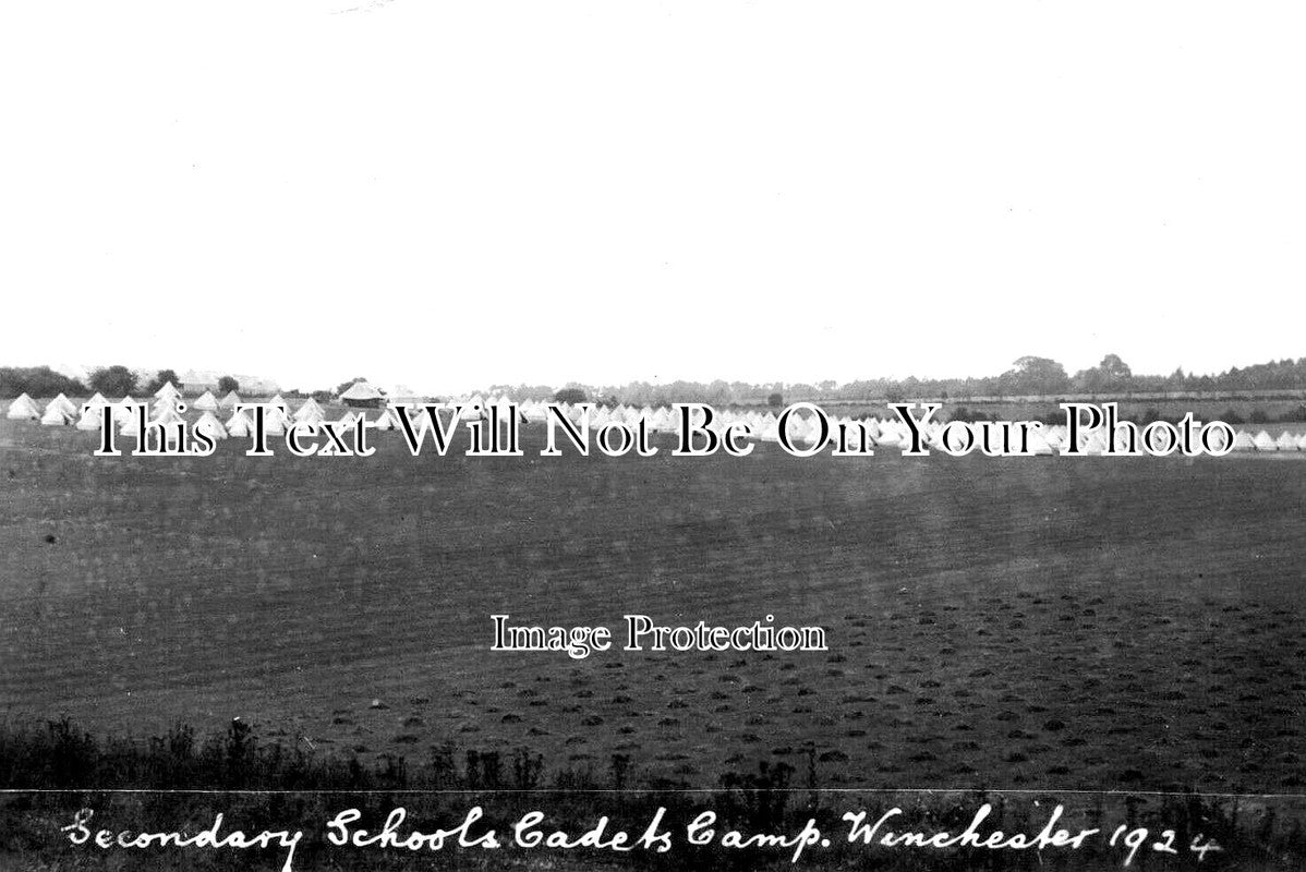 HA 3887 - Secondary Schools Cadets Camp, Winchester, Hampshire 1924