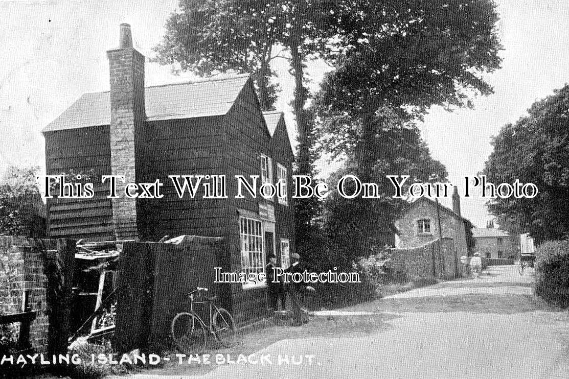 HA 39 - The Black Hut, Hayling Island, Hampshire c1907