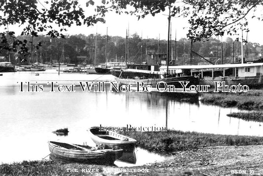 HA 3905 - The River At Bursledon, Hampshire