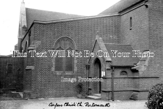 HA 3906 - Corpus Christie Church, Portsmouth, Hampshire c1910
