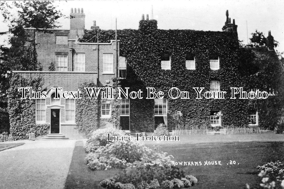HA 392 - Rownhams House, Southampton, Hampshire – JB Archive