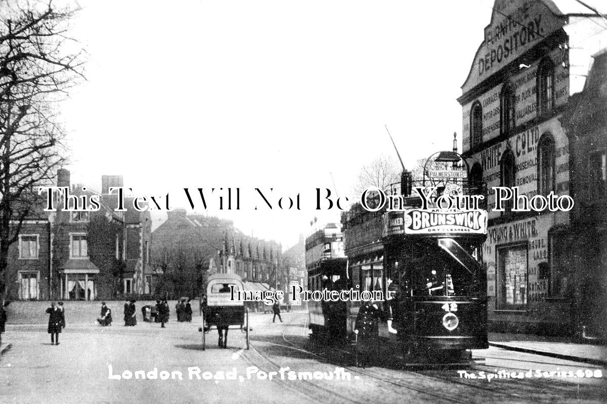 HA 3940 - London Road, Portsmouth, Hampshire c1916
