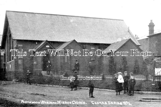 HA 3941 - Portswood Wesleyan Mission Church, Southampton, Hampshire c1907