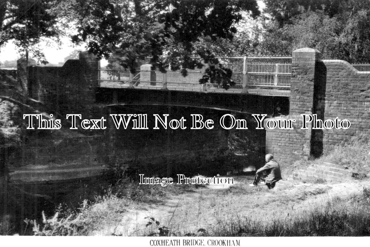 HA 3942 - Coxheath Bridge, Basingstoke Canal, Crookham, Hampshire