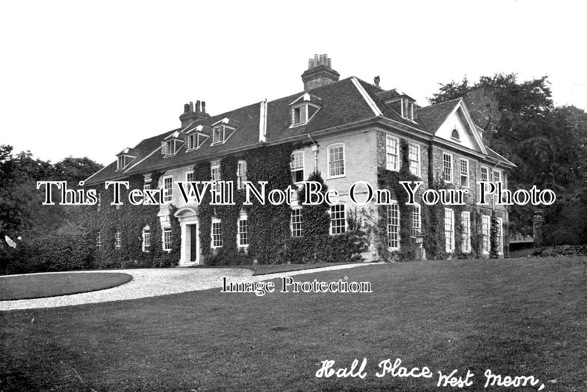 HA 3950 - Hall Place, West Meon, Hampshire